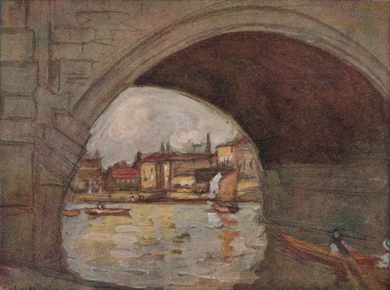 द रिवर, रिचमंड, c1910, 1918 द्वारा होरेस मान लिवेंस