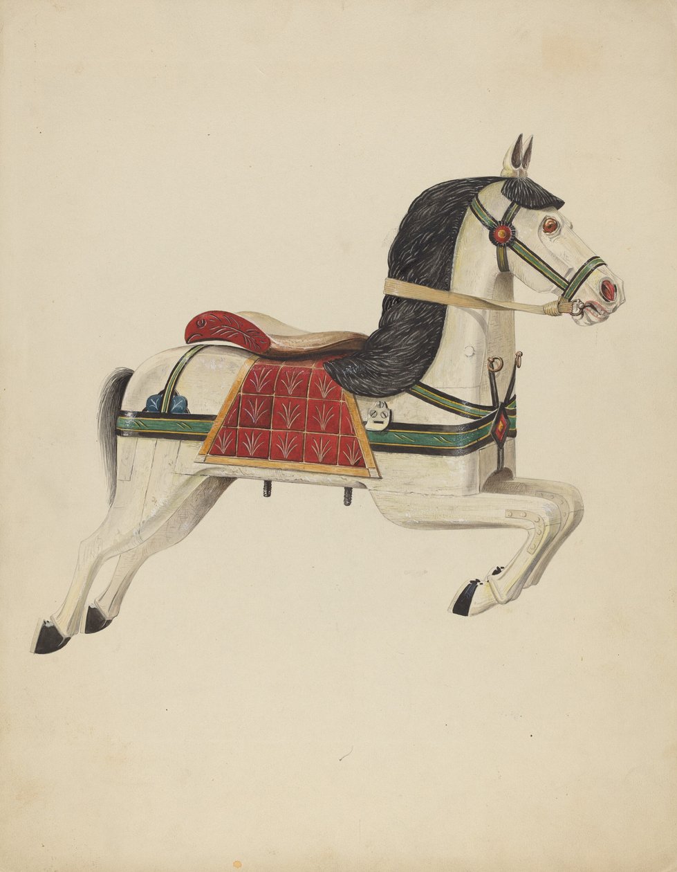 हिंडोला घोड़ा द्वारा हावर्ड वेल्ड