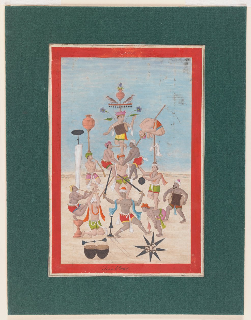 लघु पेंटिंग, c.1810 (wc कागज पर) द्वारा इंडियन स्कूल