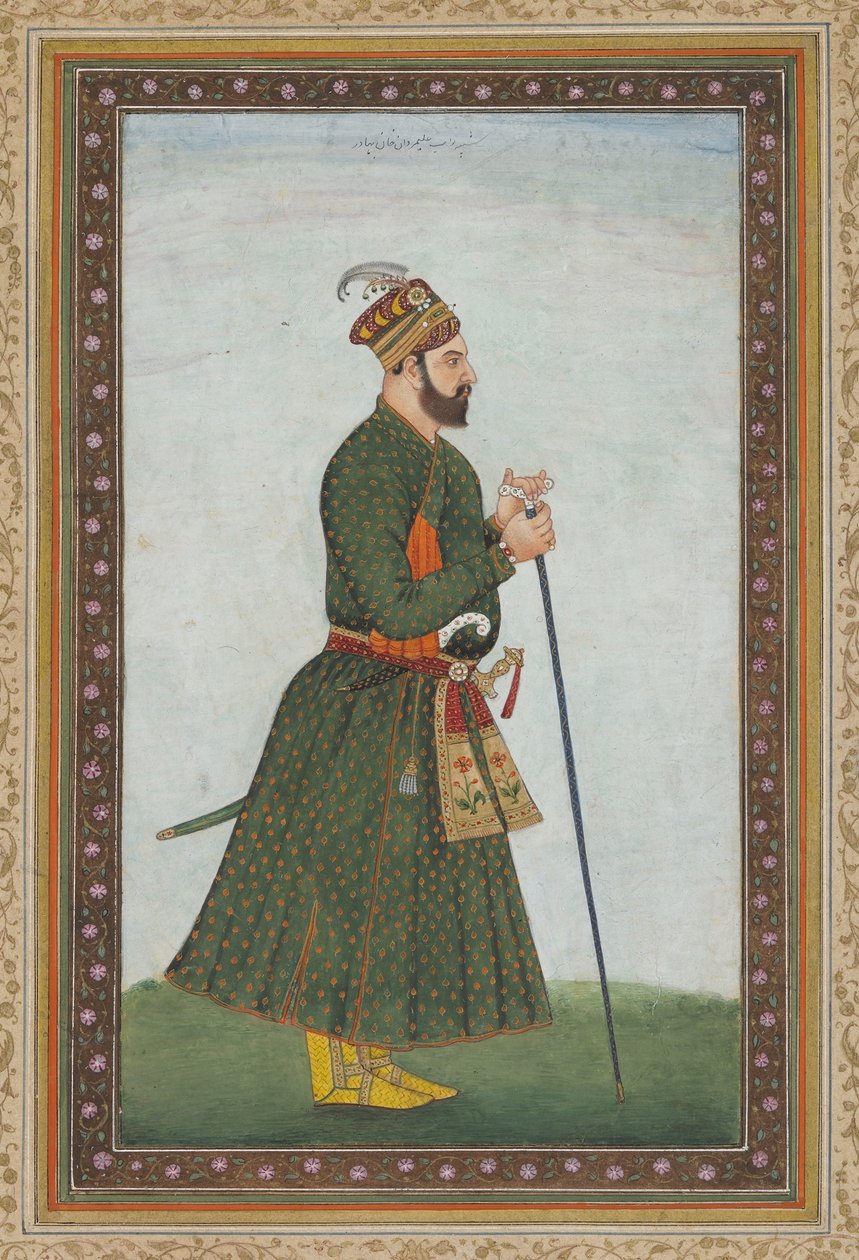 नवाब अली-मर्दन खान, फोलियो ने एल्बम को अलग कर दिया, c.1900 द्वारा इंडियन स्कूल