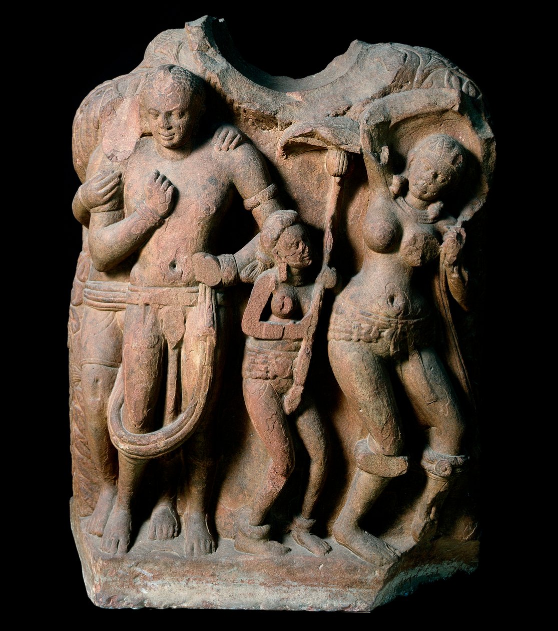 अमीर दरबारी वसंतसेना (मूर्तिकला, कुषाण साम्राज्य) द्वारा इंडियन स्कूल