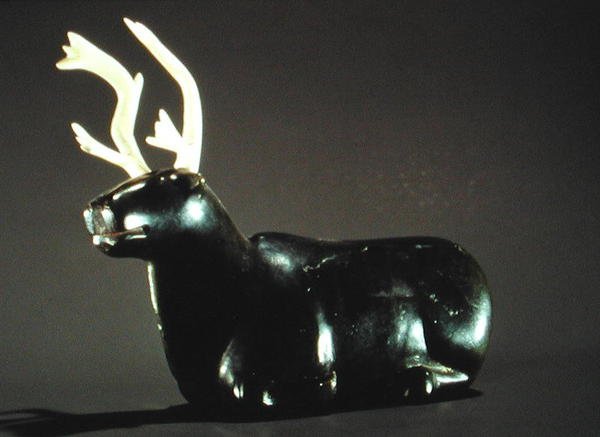 Moose, केप डोर्सेट (साबुन का पत्थर) से द्वारा इनुइट स्कूल