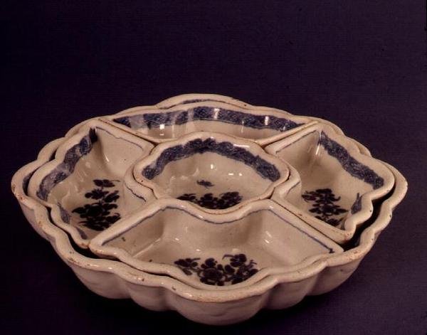 हॉर्स डी'ओवरे डिश, c.1760 (सिरेमिक) द्वारा आयरिश स्कूल
