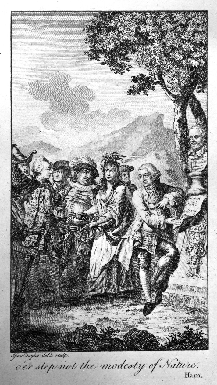 ओ&39;र स्टेप नॉट द मोड ऑफ नेचर, 1770 द्वारा इसहाक टेलर