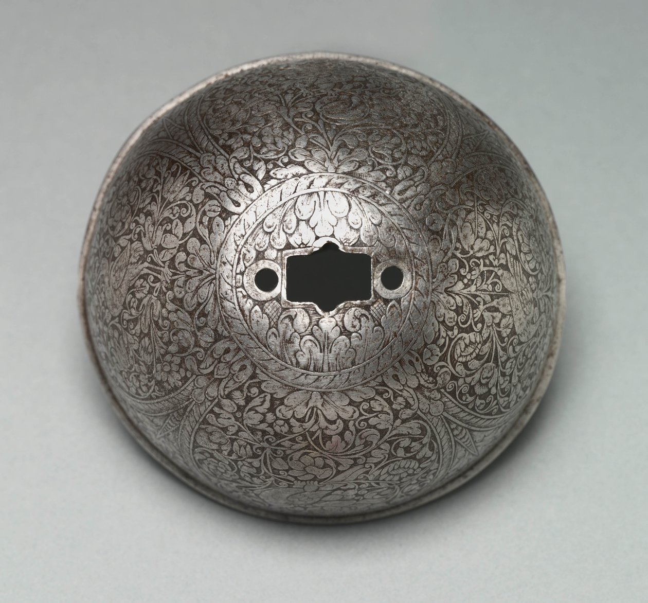 एक रैपियर के झुकाव से कप, c.1650-75 (स्टील) द्वारा इतालवी स्कूल