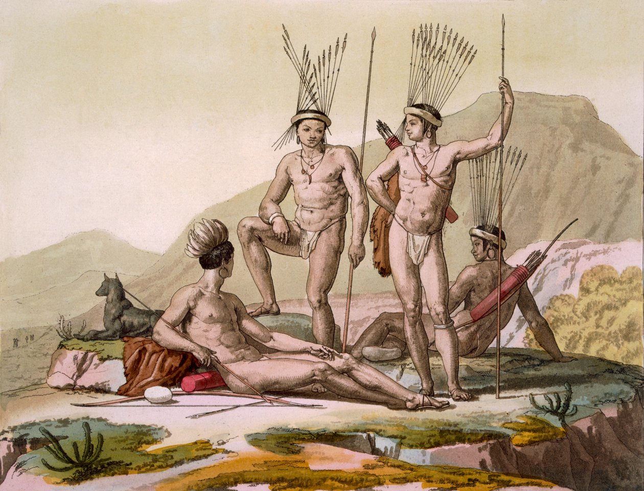 केप के कोरह हॉटटनोट्स, c.1820s30 द्वारा इतालवी स्कूल