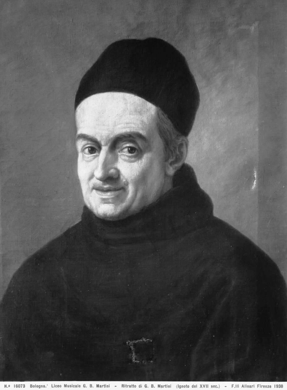 पडर्रे मार्टिनी का पोर्ट्रेट, c.1765 द्वारा इतालवी स्कूल