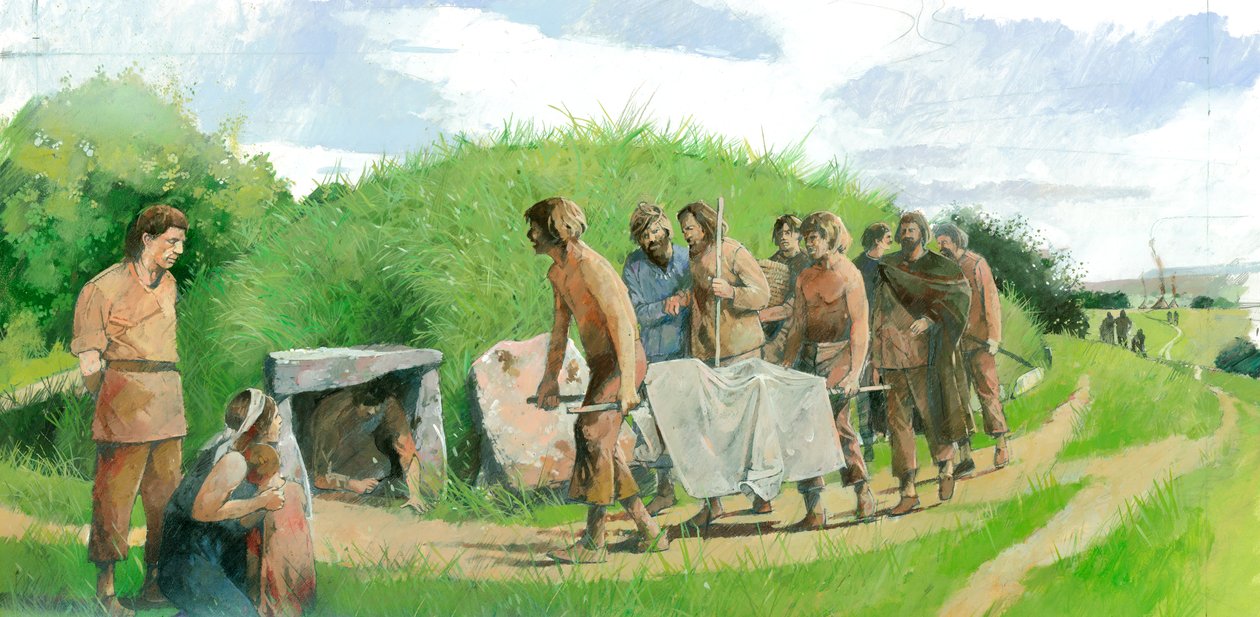 आर्थर का पत्थर, प्रागितिहास, c1990-2010 द्वारा इवान लैपर