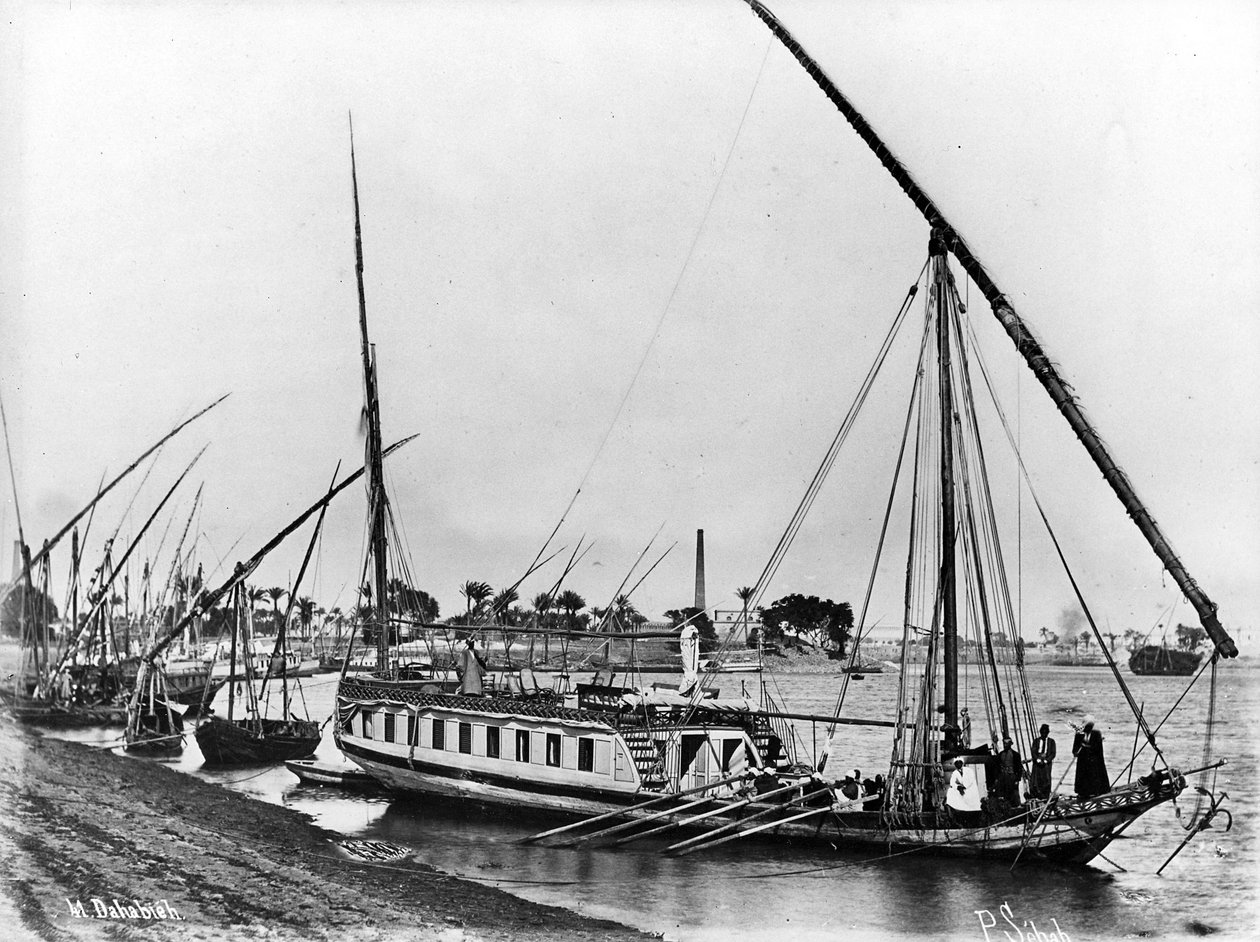 नील पर दाहिया, c.1873-86 द्वारा जे पास्कल सेबाह