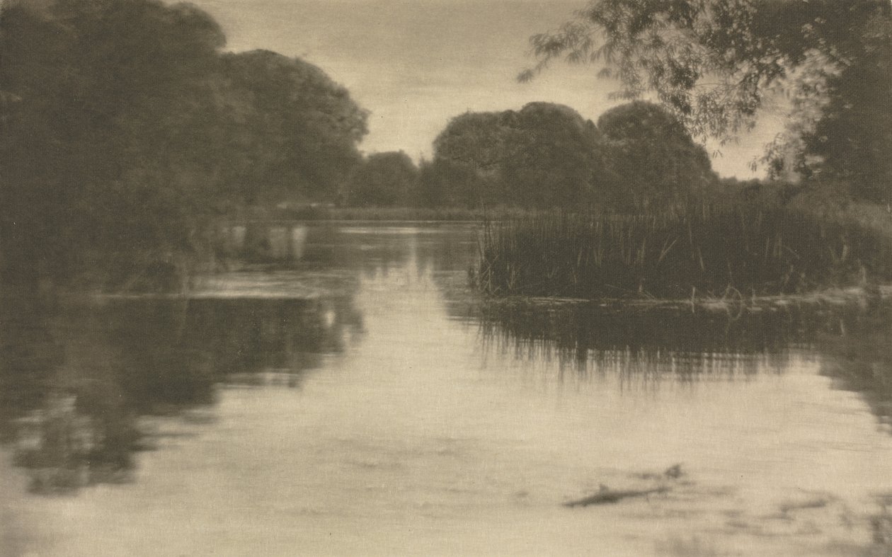 Camera Work: Bolney Backwater, 1910.  द्वारा जे क्रेग अन्नान