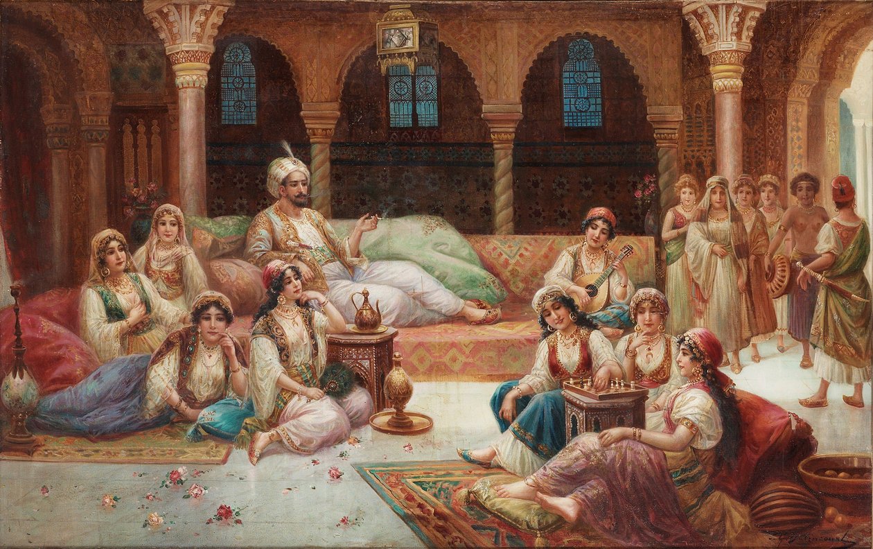 एक हरेम में द्वारा JG डेलिनकोर्ट