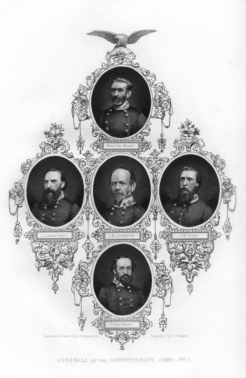कन्फेडरेट सेना के जनरलों, 1862-1867। द्वारा जे रोजर्स