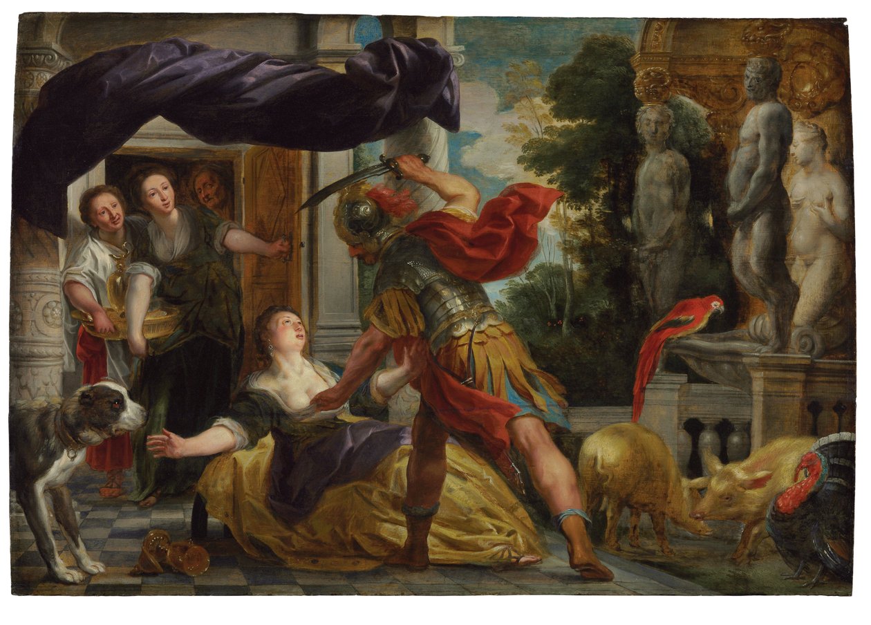 Circe और Odysseus द्वारा जैकब जॉर्डन