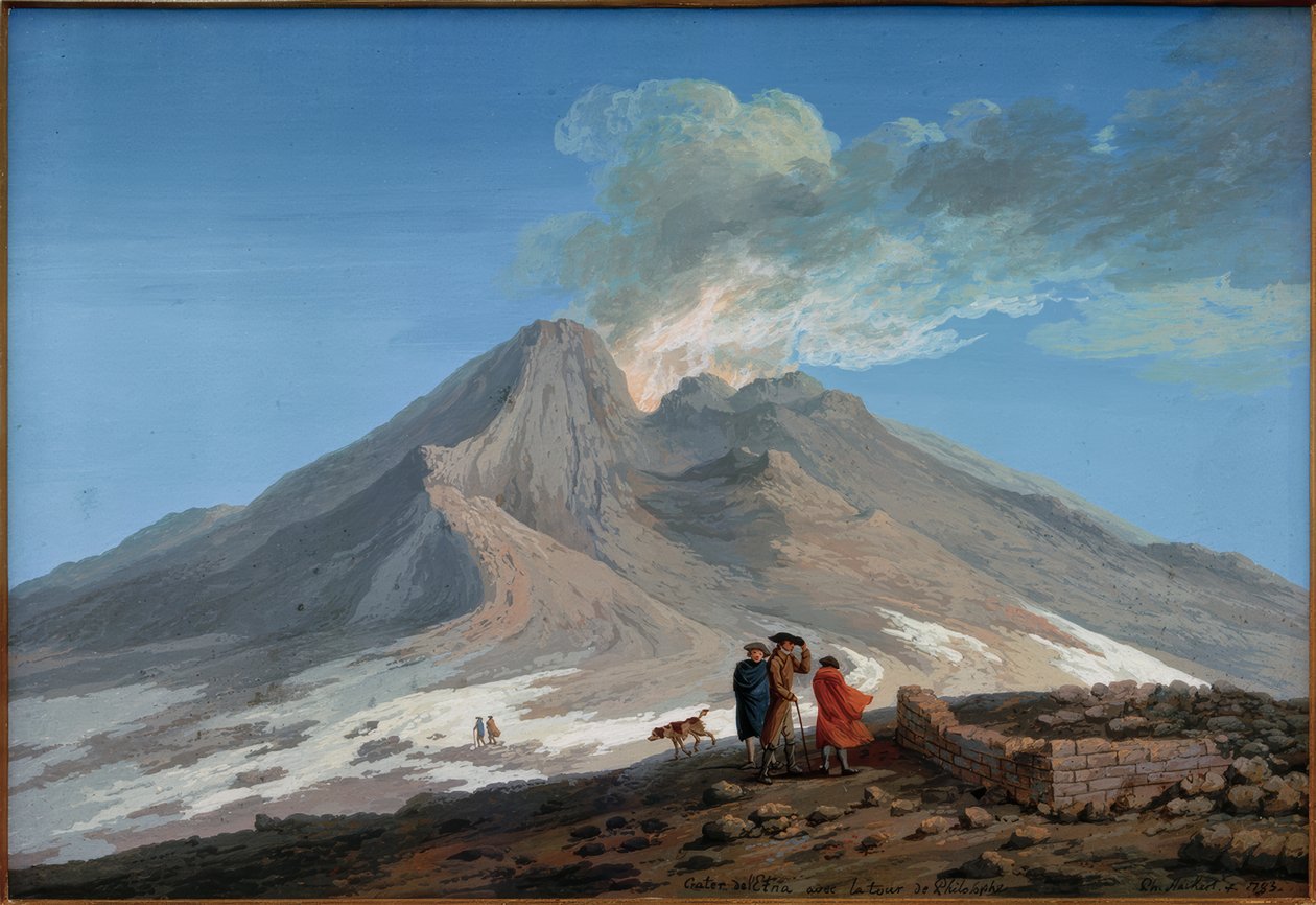 Etna . का गड्ढा द्वारा जैकब फिलिप हैकर