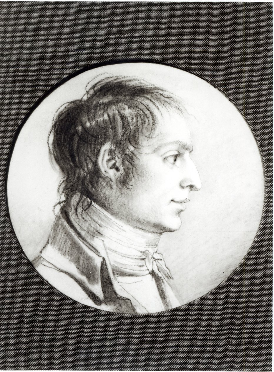 पोर्ट्रेट ने जोसेफ बोनापार्ट (1768-1844) (वेल्लुम पर पियरे नायर) होने का अनुमान लगाया द्वारा जाक रितु