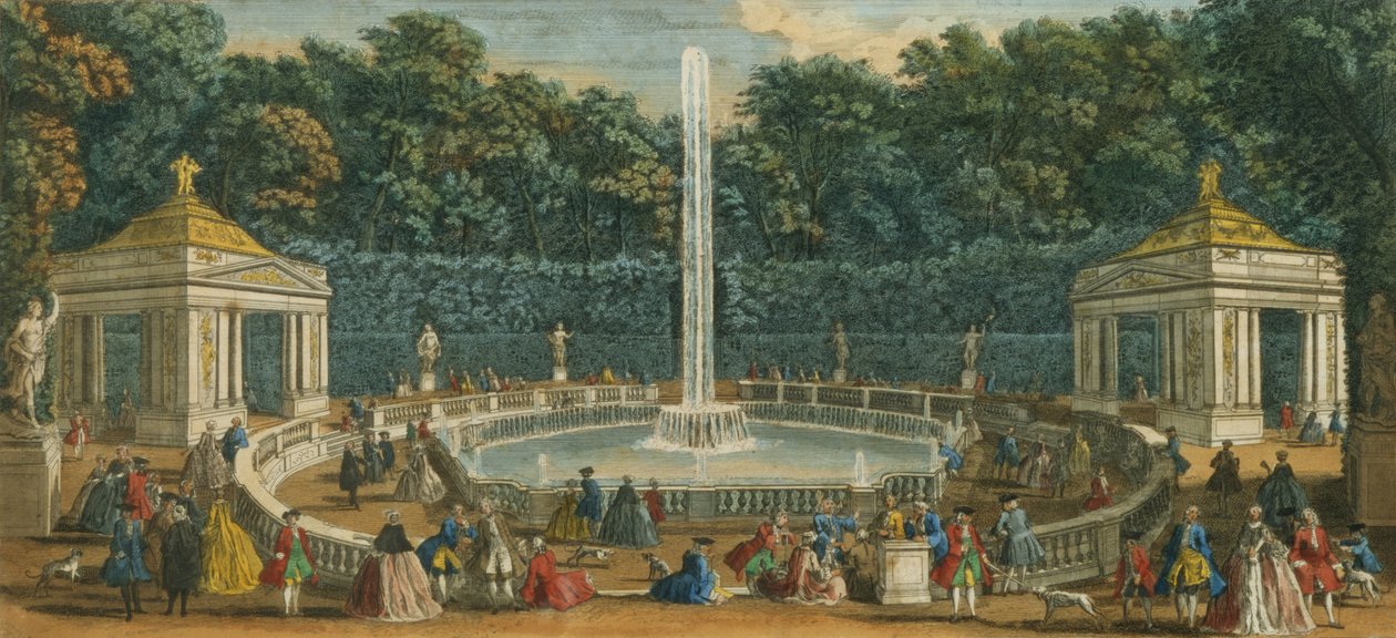 वर्सेस गार्डन में डोम, पब। लॉरी और व्हिटल द्वारा, 1794 द्वारा जैक्स रिगाड
