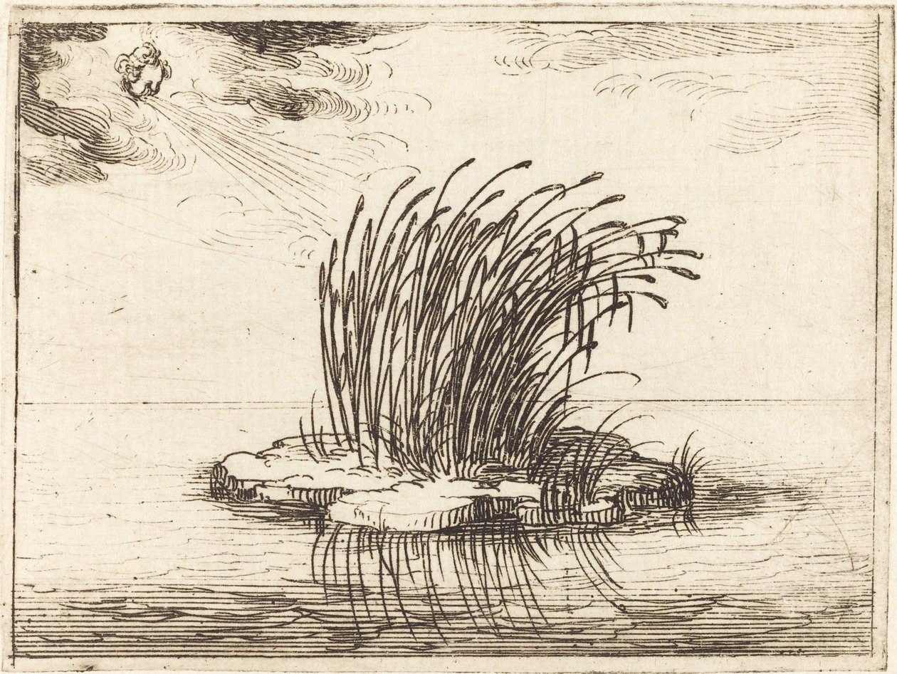 रीड्स एंड द विंड, 1628. द्वारा जैक्स कैलोट