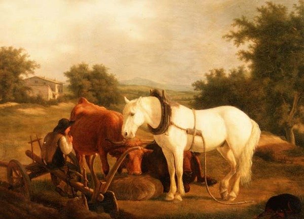 हल की टीम आराम कर रही है द्वारा जैक्स लॉरेंट अगासे
