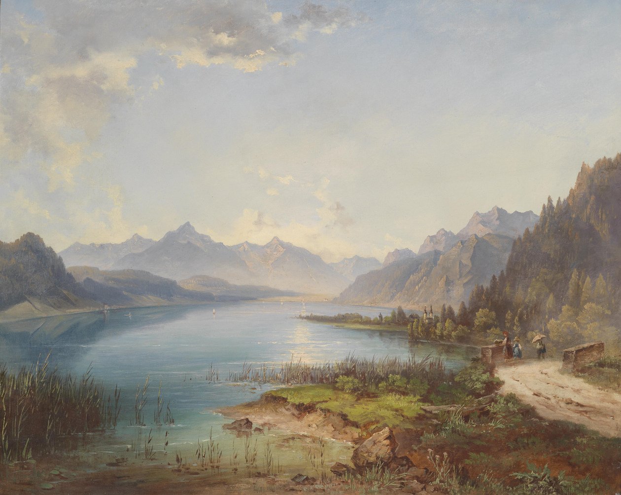 Partie am Millstätter See द्वारा जैकब कैंसिएनी