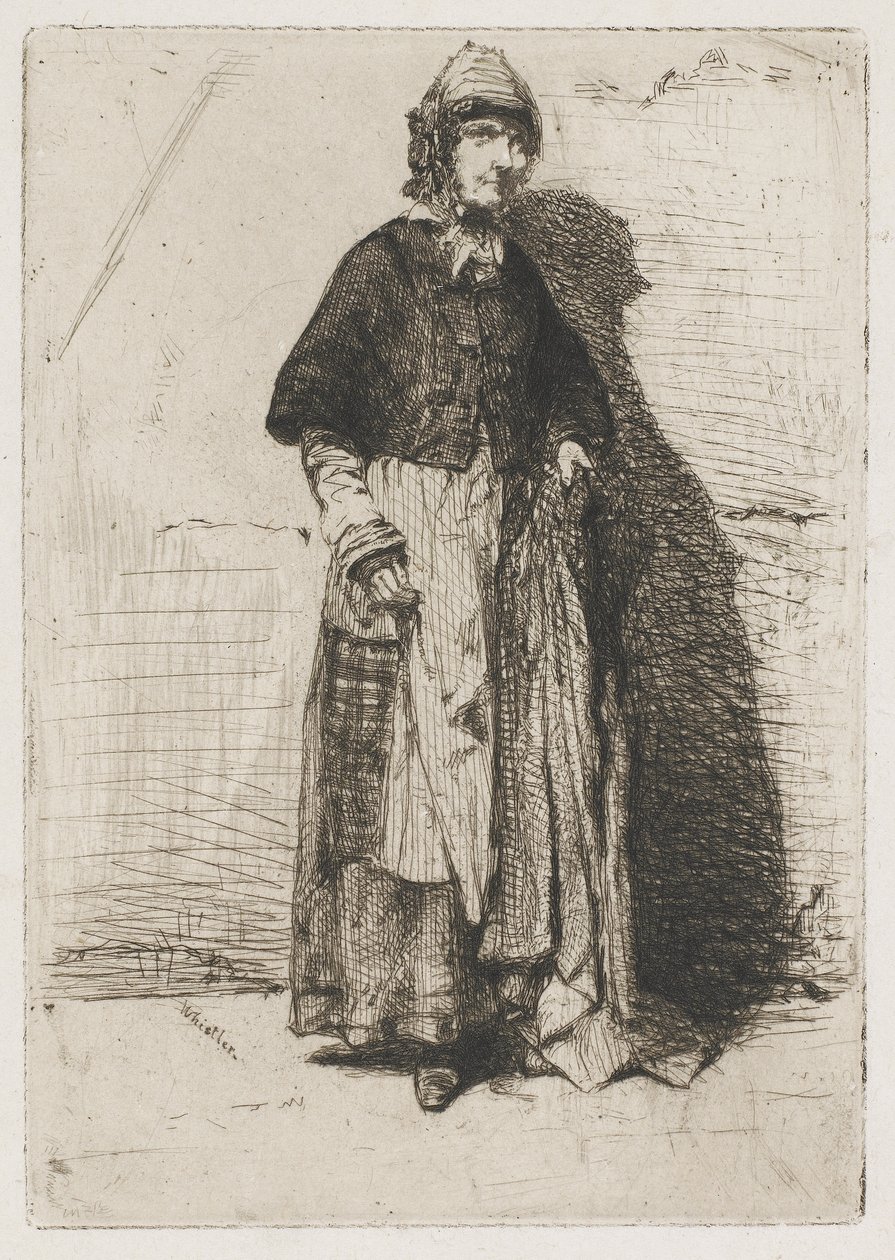 ला मेरे गेरार्ड, 1858 (कागज पर नक़्क़ाशी) द्वारा जेम्स एबॉट मैकनील व्हिस्लर
