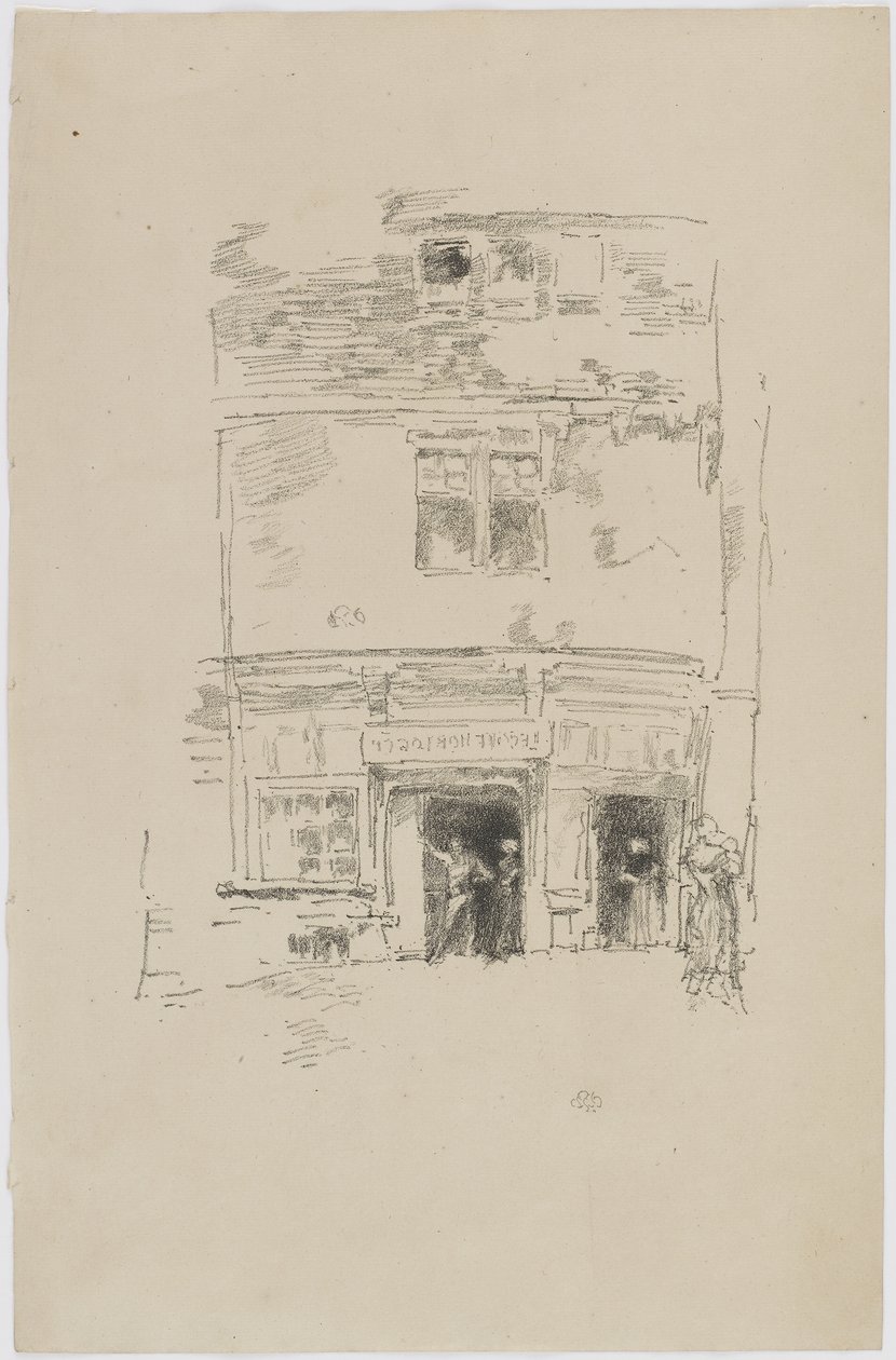 घड़ी बनाने वाले, पिंपोल, 1893 (कागज पर लिथो) द्वारा जेम्स एबॉट मैकनील व्हिस्लर
