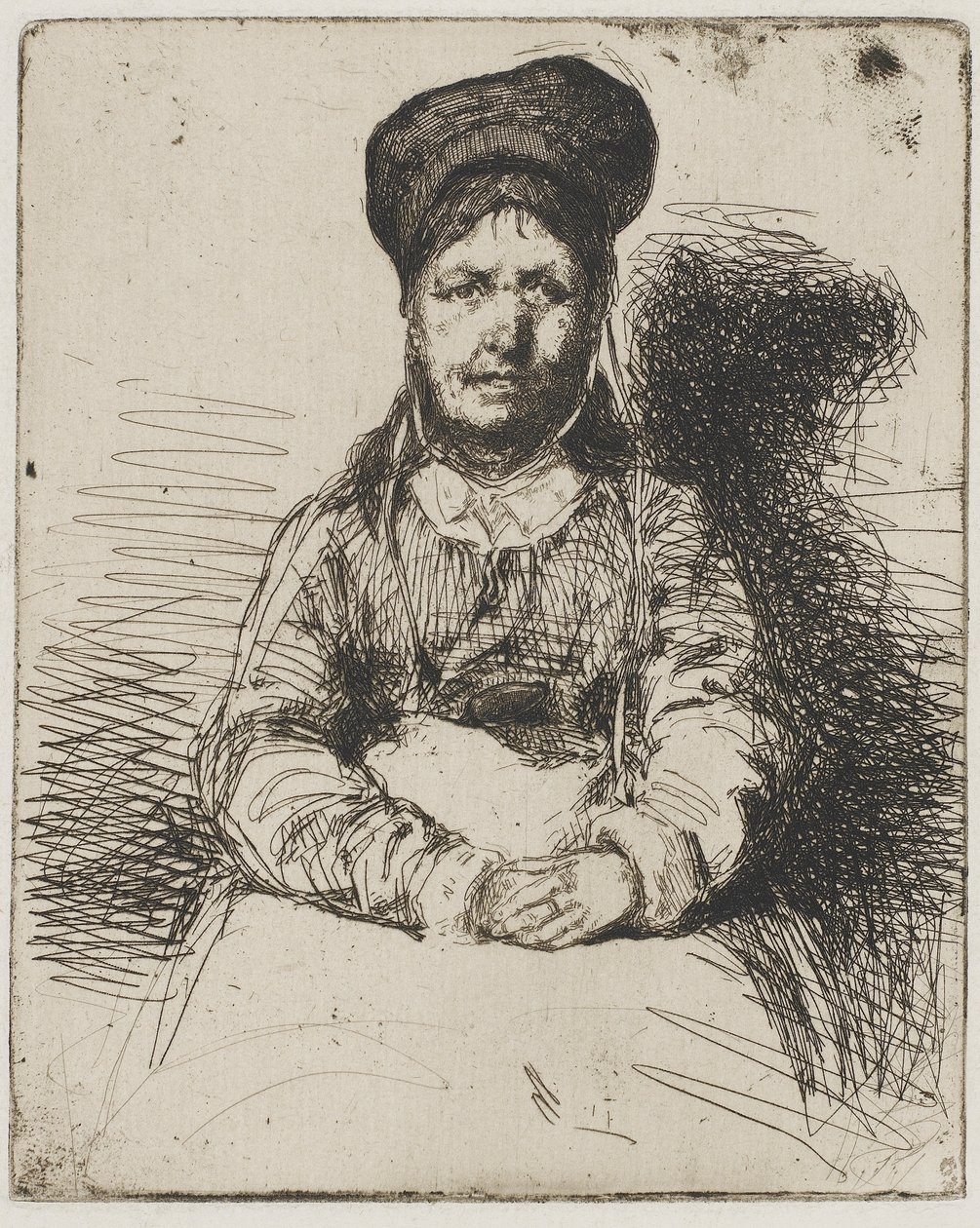 टिंकर, 1858 (कागज पर नक़्क़ाशी) द्वारा जेम्स एबॉट मैकनील व्हिस्लर