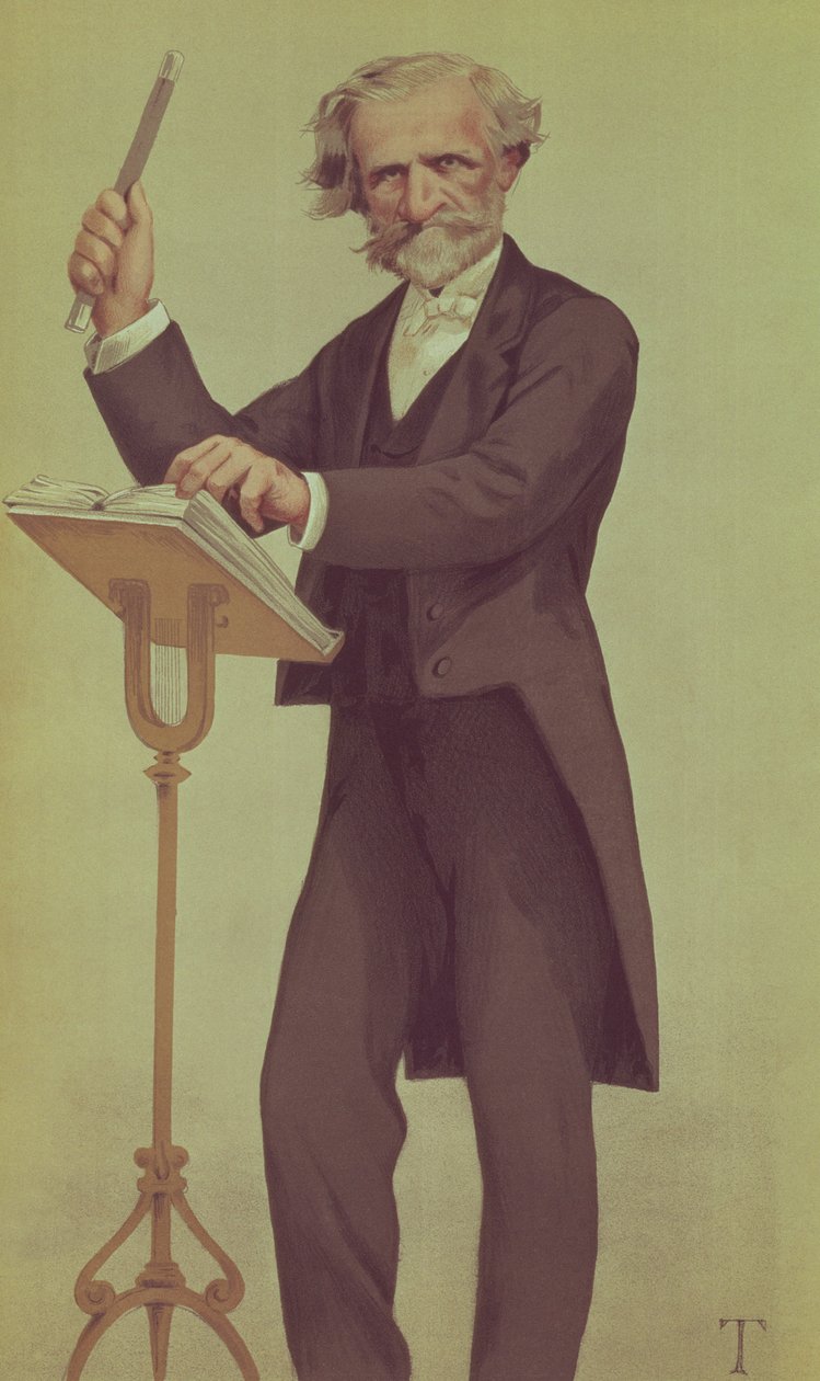 Giuseppe Verdi (कार्टून) द्वारा जेम्स जैक्स जोसेफ टिसोट