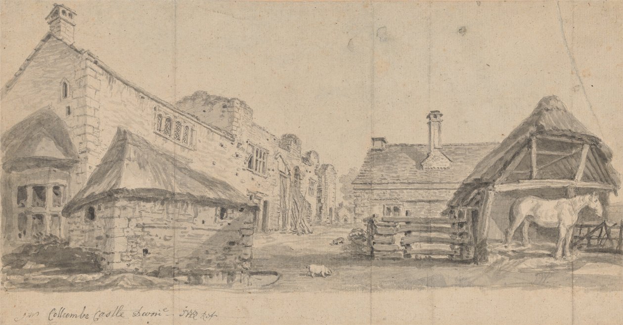 Collcombe Castle, Devonshire द्वारा जेम्स वार्ड