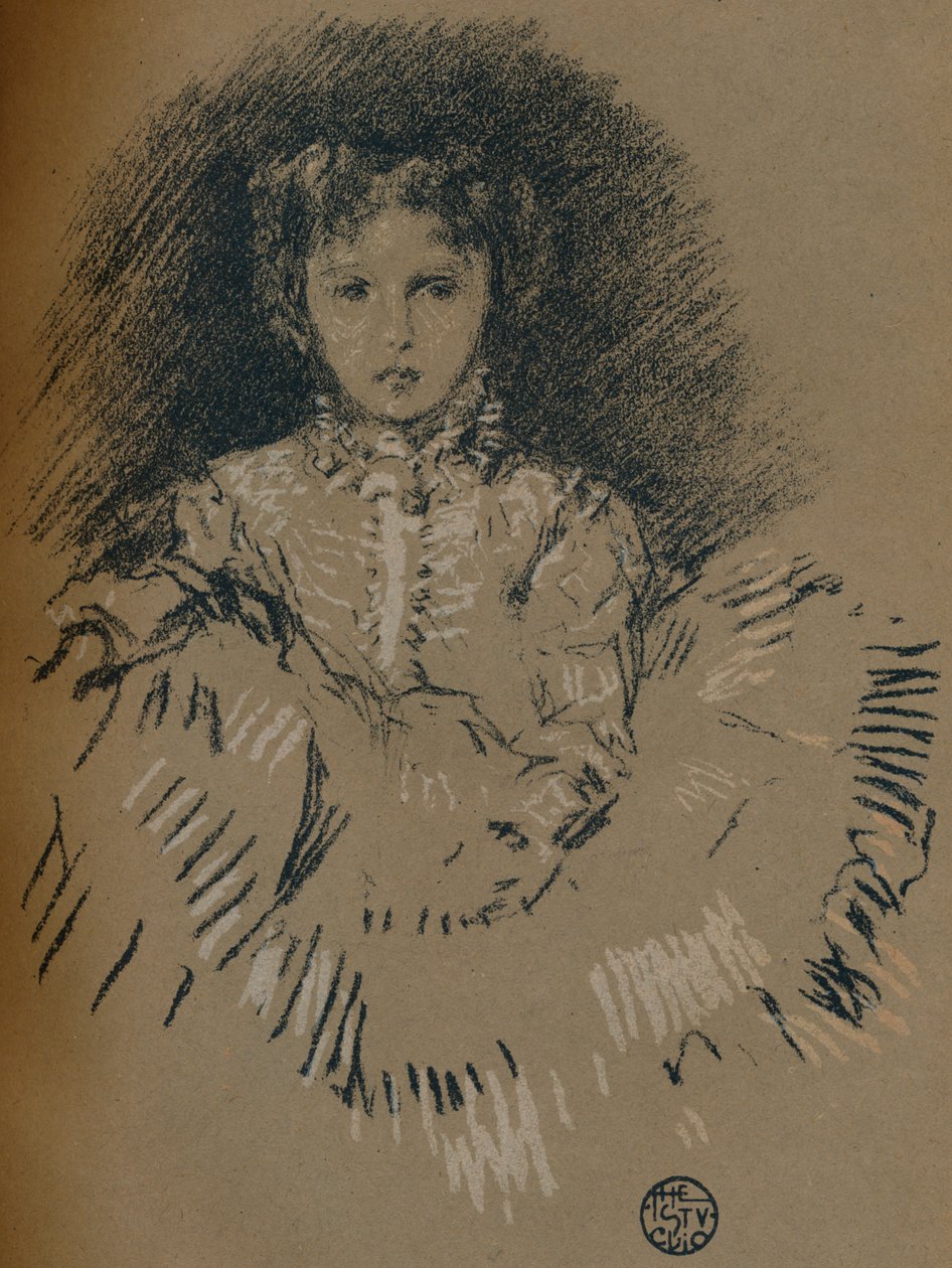 बेबी लीलैंड, 1895 1903-1904। द्वारा जेम्स एबॉट मैकनील व्हिस्लर