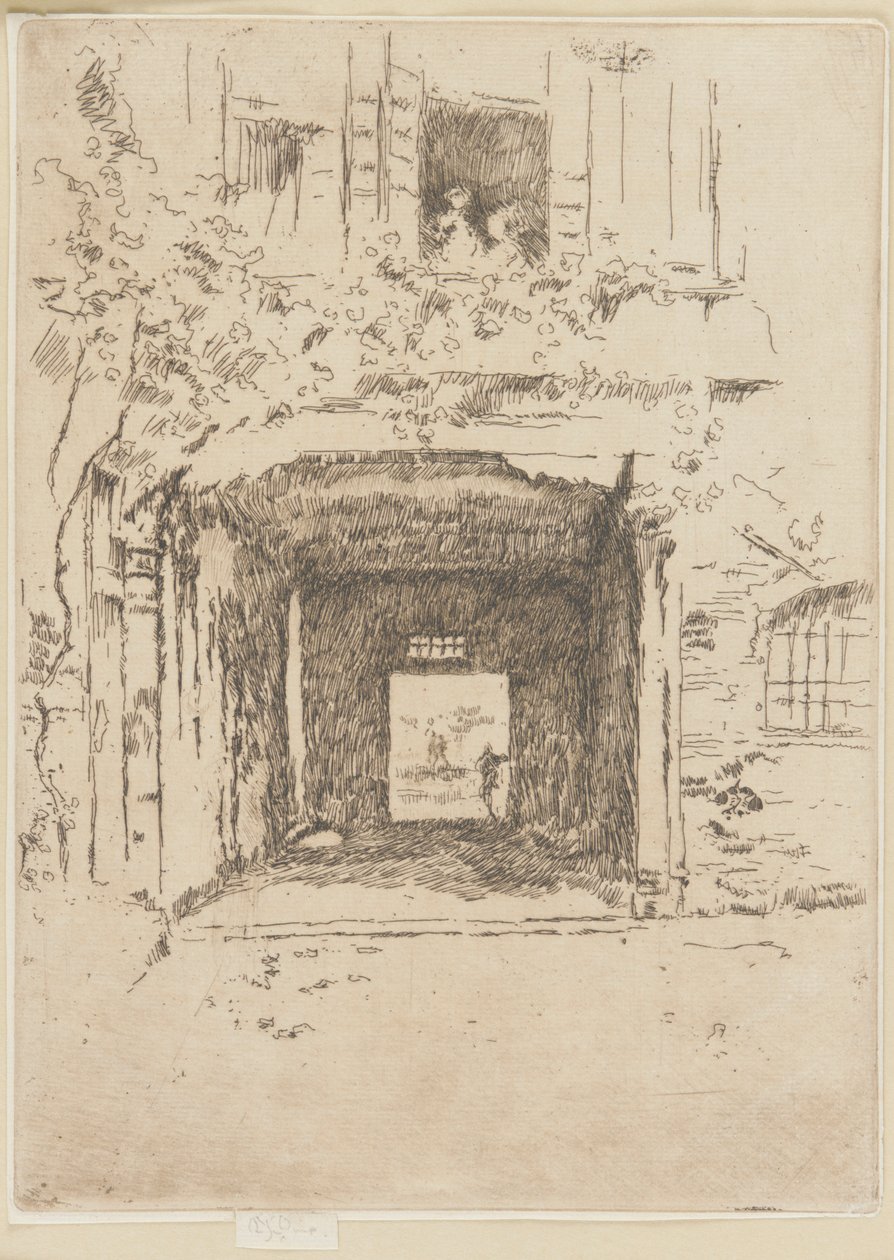 द्वार और बेल, 1879-1880। द्वारा जेम्स एबॉट मैकनील व्हिस्लर