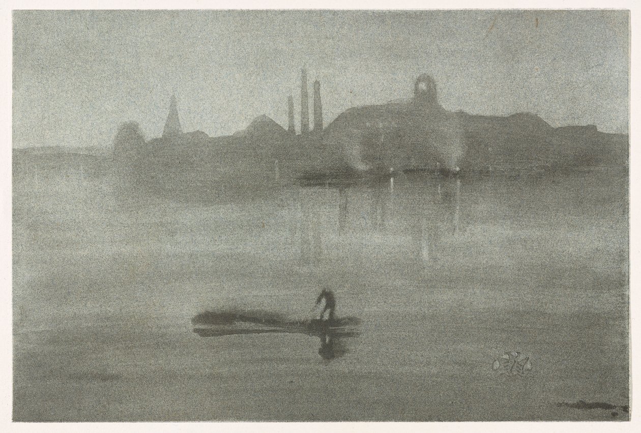 निशाचर, 1878। द्वारा जेम्स एबॉट मैकनील व्हिस्लर
