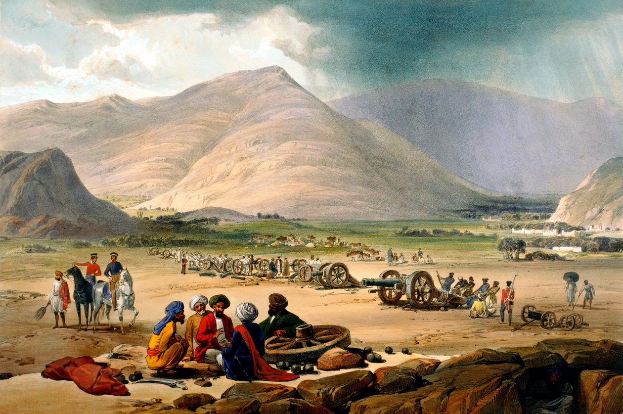 प्रथम आंग्ल-अफगान युद्ध, 1838-1842 द्वारा जेम्स एटकिंसन