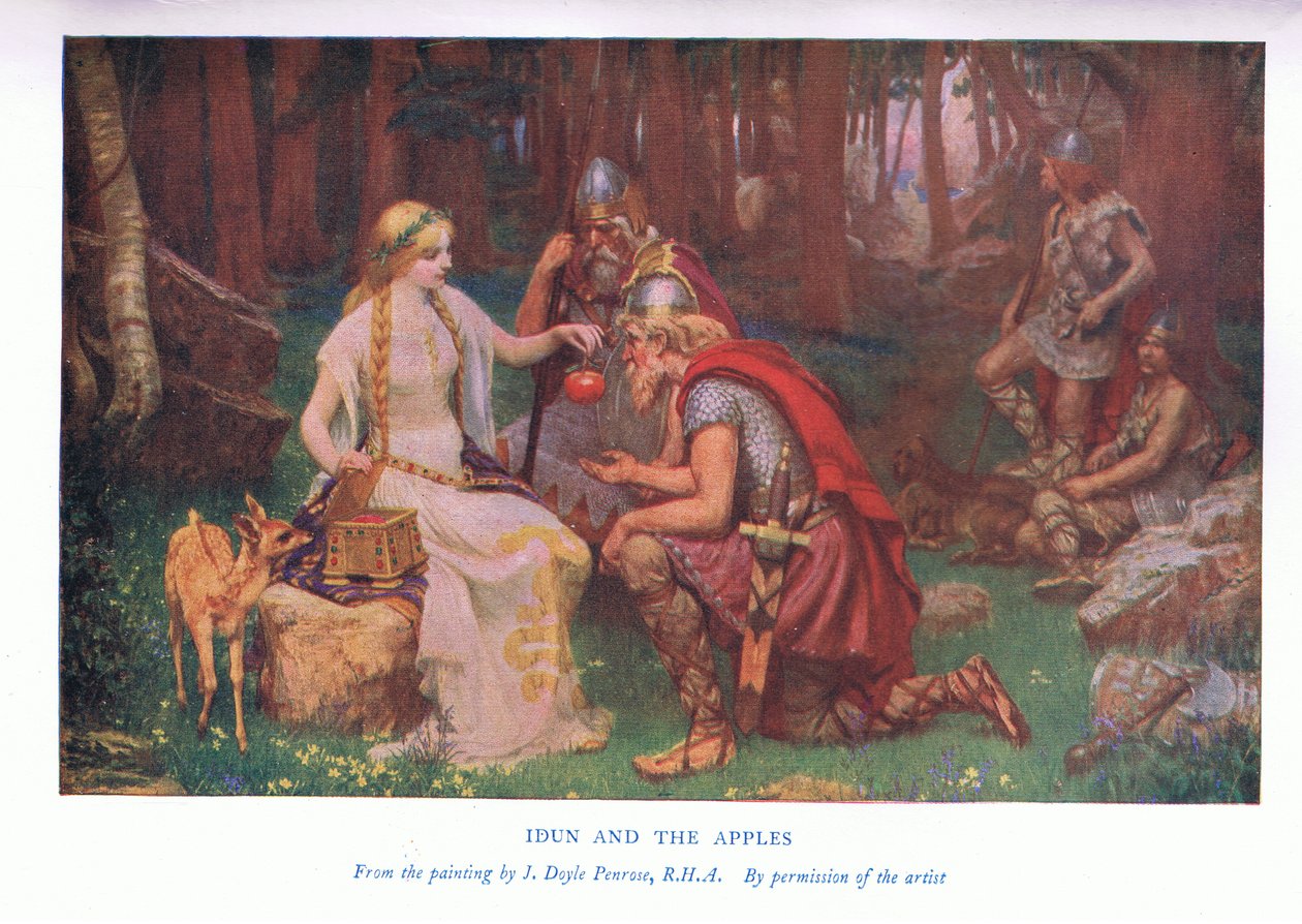 इदुन और सेब, 1920 के दशक द्वारा जेम्स डॉयल पेनरोज़