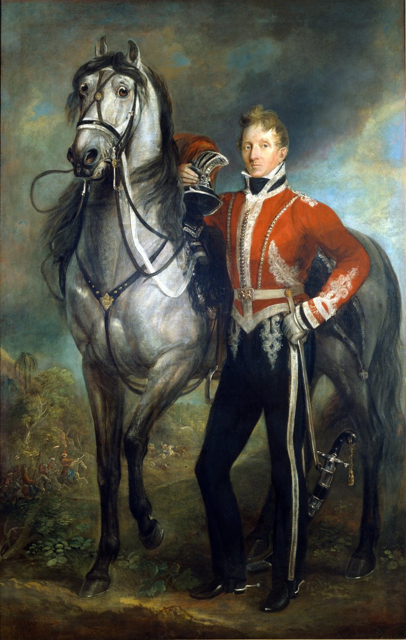 मेजर जॉर्ज कनिंघम (1783-1838) c.1820 द्वारा जेम्स होवे