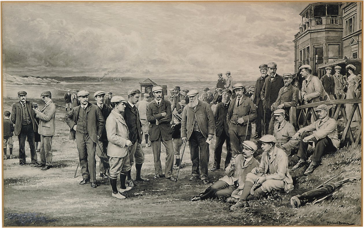 सेंट एंड्रयूज: सर्वाइविंग ओपन चैंपियनशिप, 1905 द्वारा जेम्स माइकल ब्राउन