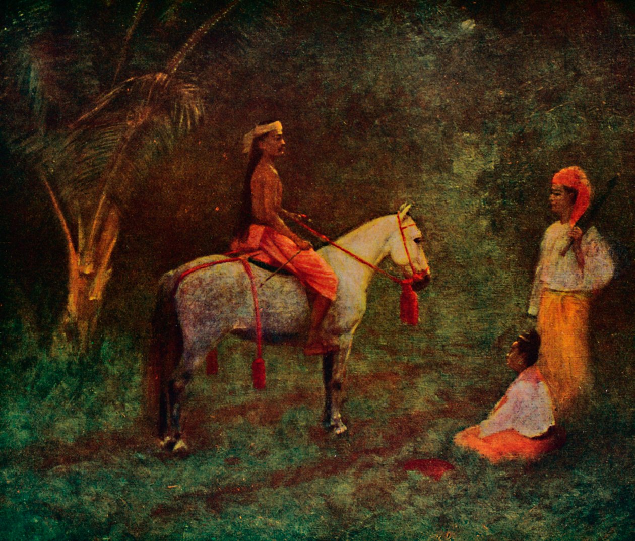 एक बर्मी हॉर्समैन, 1913 द्वारा जेम्स रायबर्न मिडलटन
