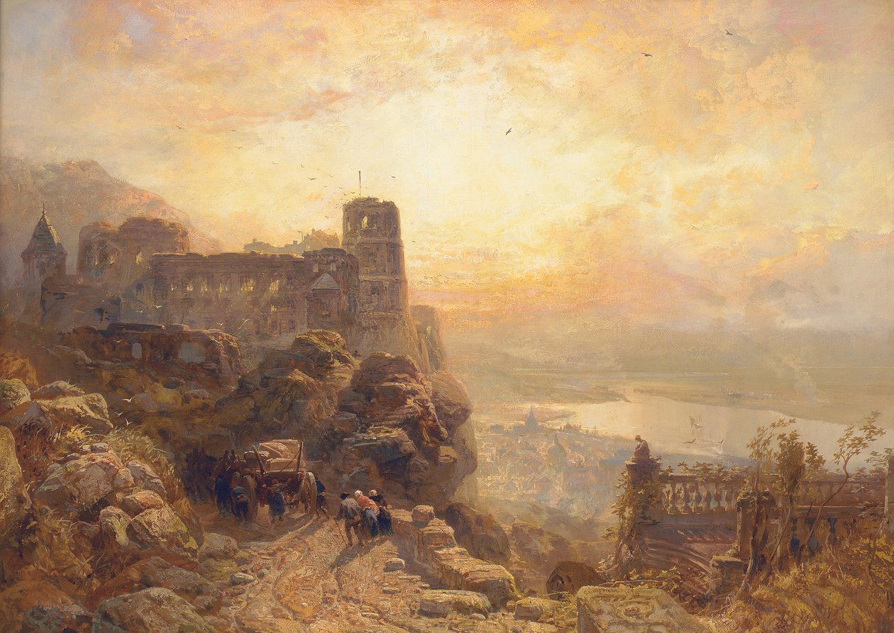 हीडलबर्ग, 1878 द्वारा जेम्स वेब