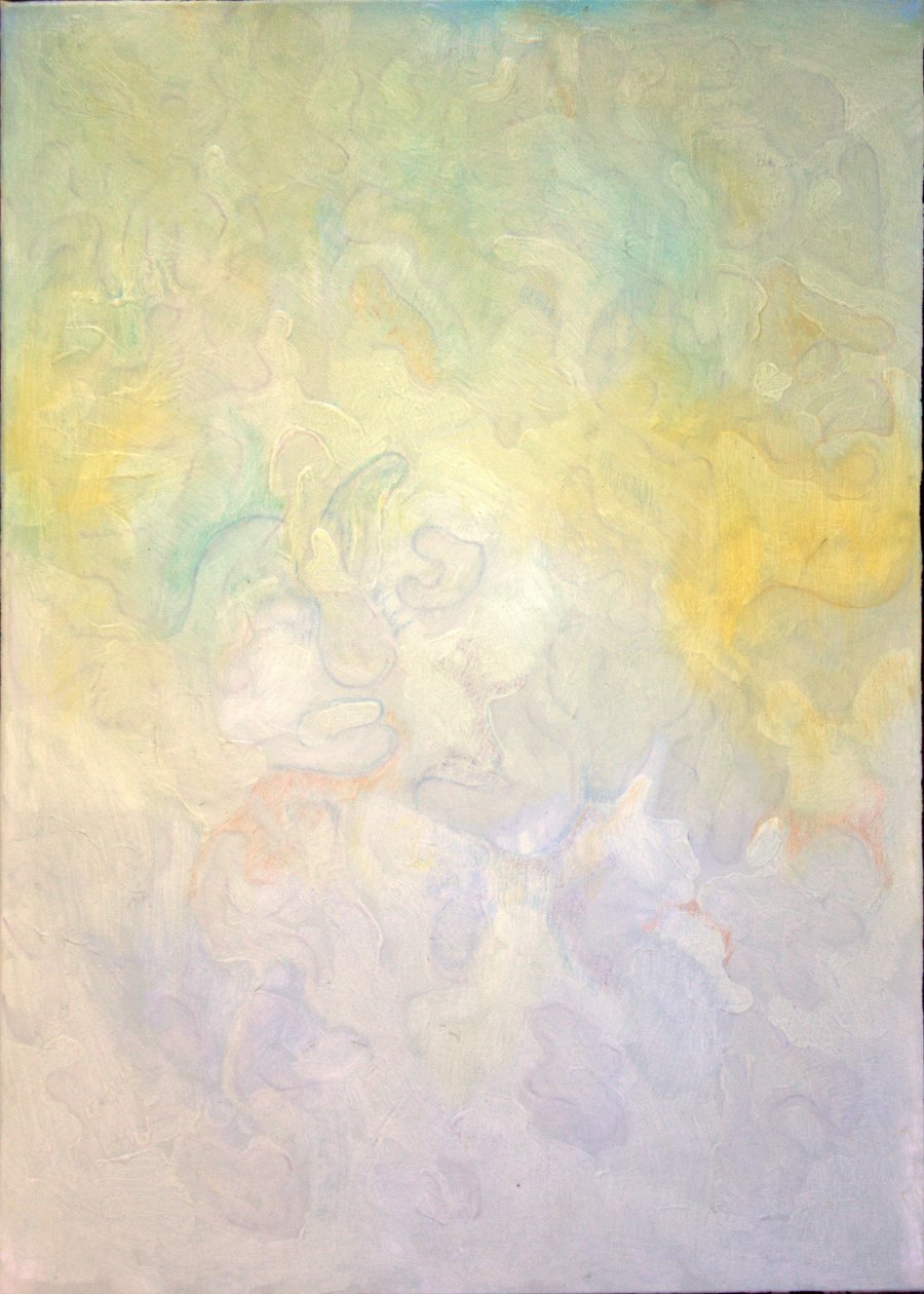 वेरी थिक फॉग, 2009 (कैनवास पर तेल) द्वारा जान ग्रोनबर्ग