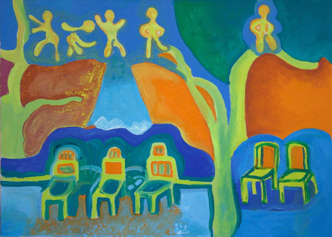 सर्दी आ गई है, 2009 (कैनवास पर तेल) द्वारा जान ग्रोनबर्ग
