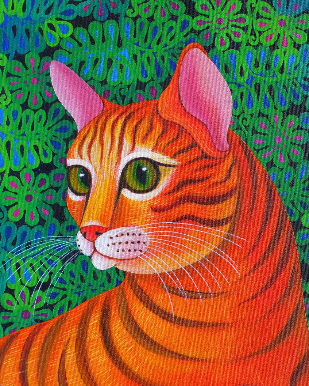 टाइगर कैट, 2012, द्वारा जेन टैटर्सफ़ील्ड