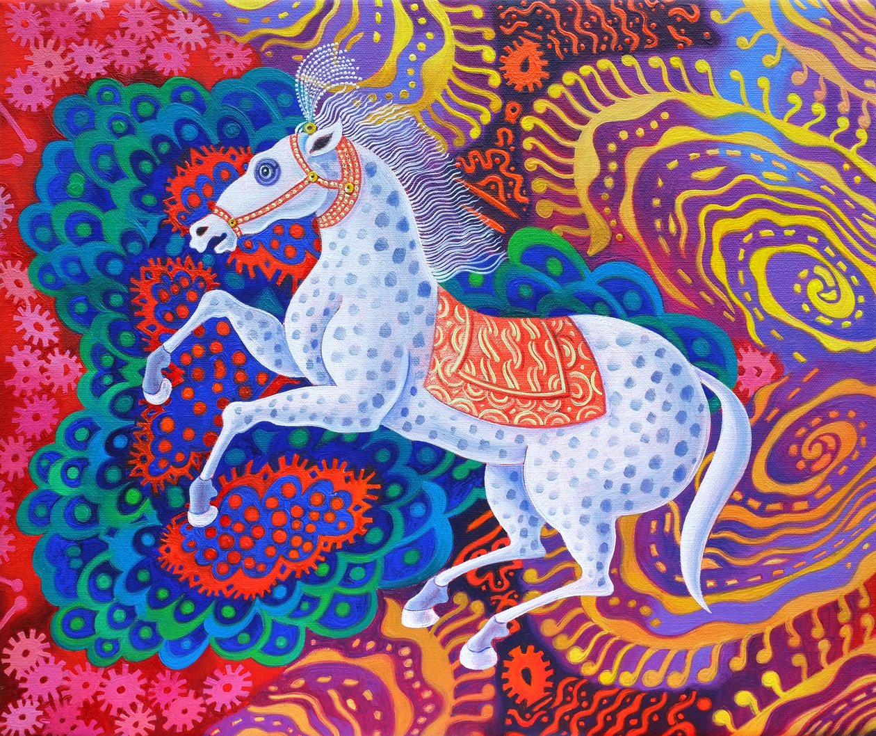सर्कस हॉर्स, 2016, द्वारा जेन टैटर्सफ़ील्ड