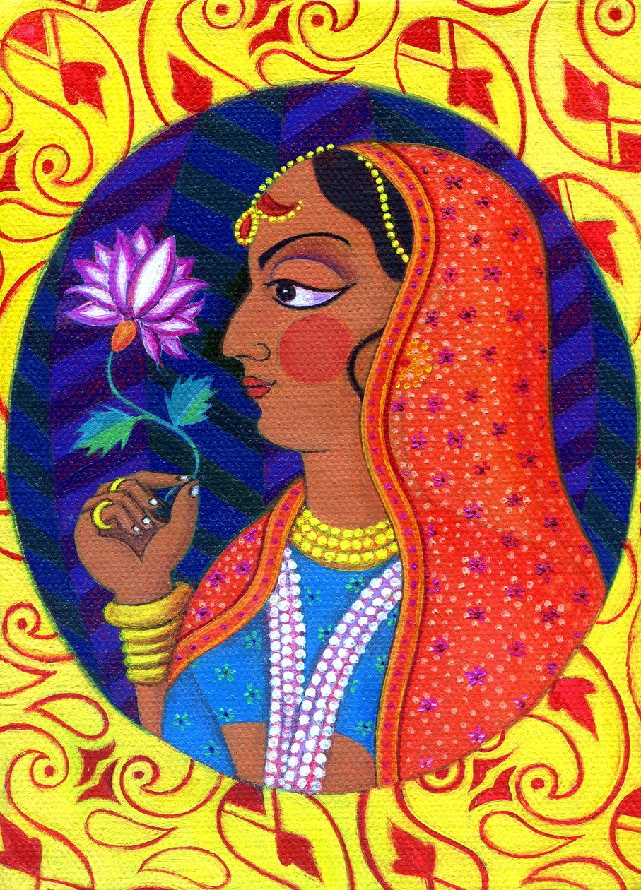 सफेद और गुलाबी फूल वाली महारानी, 2011, द्वारा जेन टैटर्सफ़ील्ड