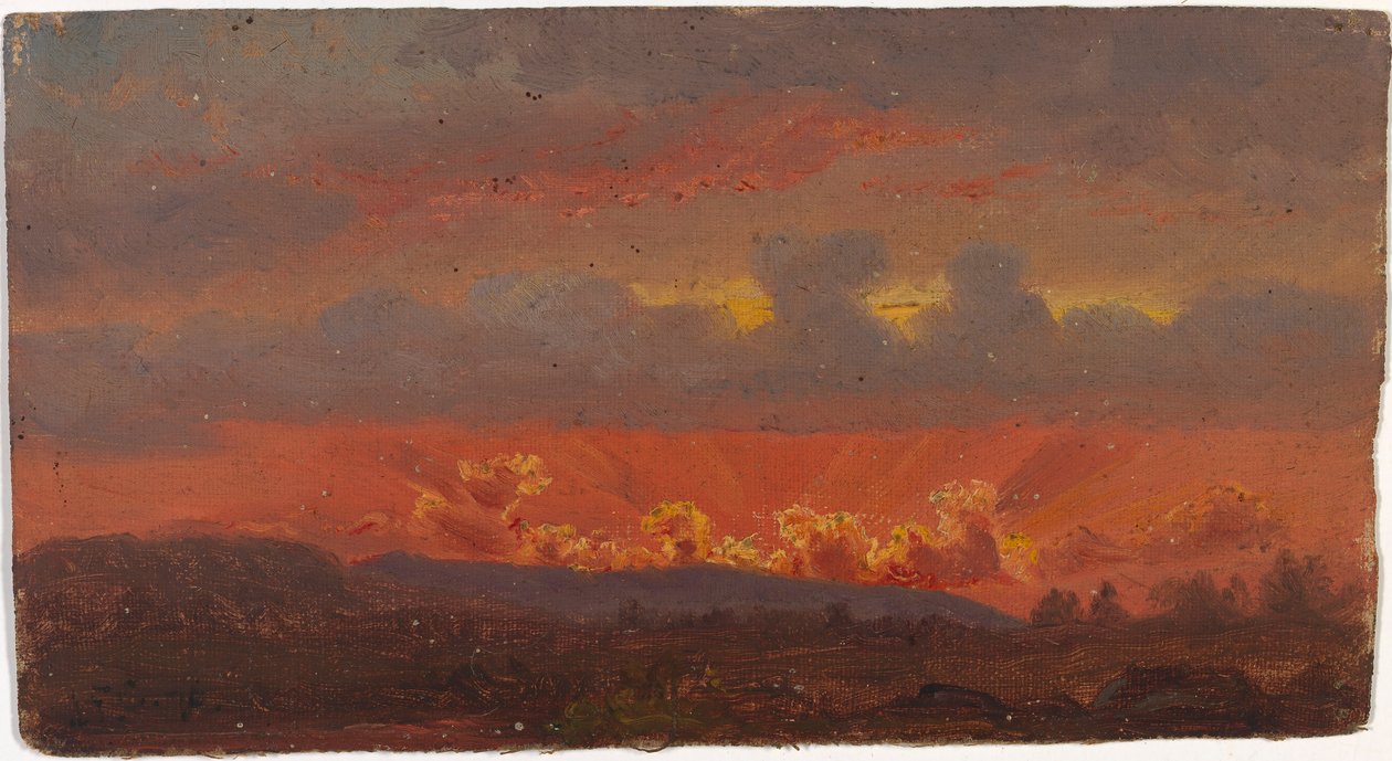 शीर्षकहीन, 1876। द्वारा जैस्पर फ्रांसिस क्रॉसे