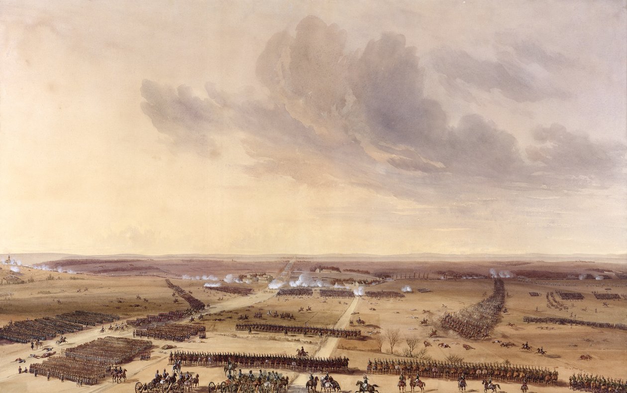 11 फरवरी 1814 को मोंटमिरिल की लड़ाई द्वारा जीन एंटोनी शिमोन का किला