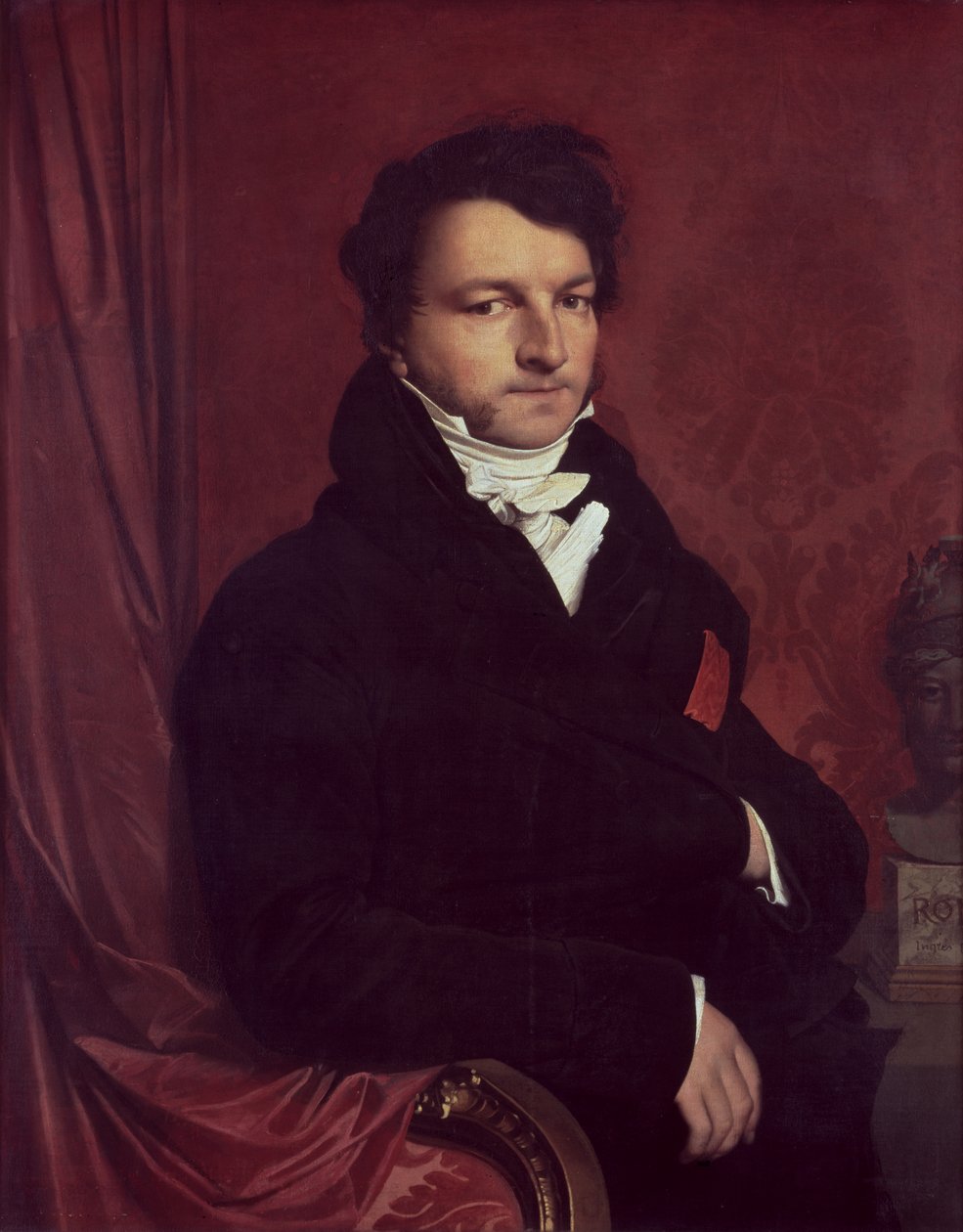 महाशय डे नोरविंस (1769-1854), 1811-12 द्वारा जीन अगस्टे डॉमिनिक इंगर्स
