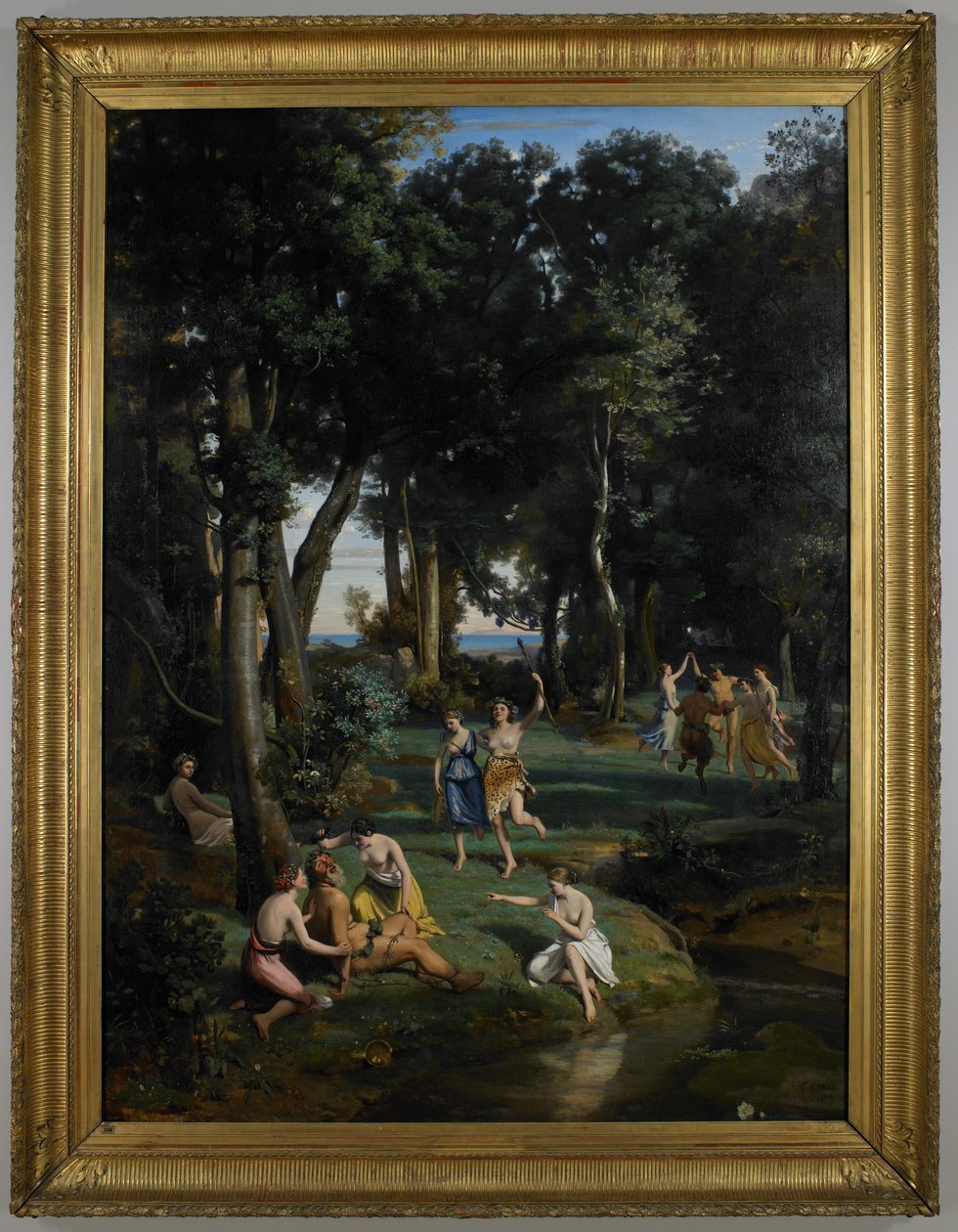Silenus, 1838 द्वारा जीन बैप्टिस्ट केमिली कोरोट
