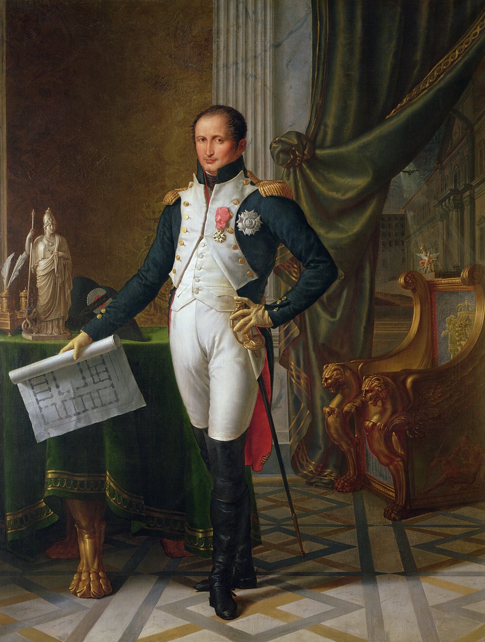 जोसेफ बोनापार्ट का पोर्ट्रेट (1768-1844) स्पेन का राजा, 1808 द्वारा जीन बैप्टिस्ट जोसेफ वाइकर