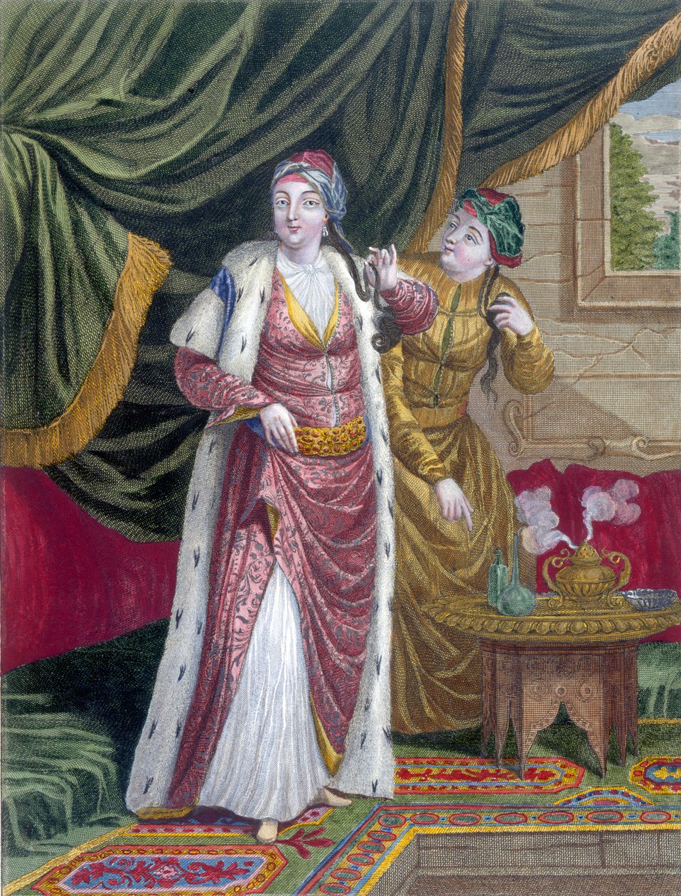 सुल्ताना असेकी, c.1708 द्वारा जीन बैप्टिस्ट वेनमोर