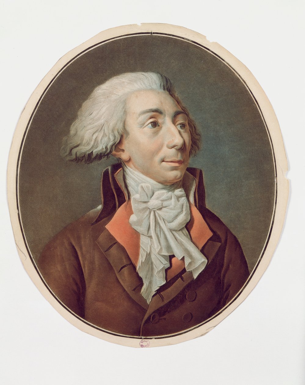 लुइस-मिशेल द-पेलेटियर ऑफ़ सेंट-फ़ार्गू (1760-93) 1792 (जलीय) द्वारा जीन फ्रेंकोइस गार्नेरे