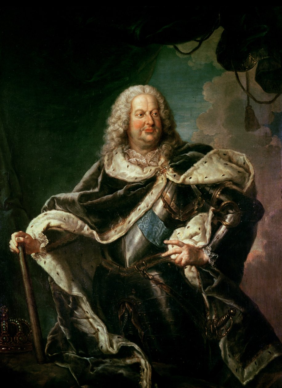 स्टानिस्लास लेसकिन्स्की (1677-1766) पोलैंड के राजा द्वारा जीन गिरारडेट